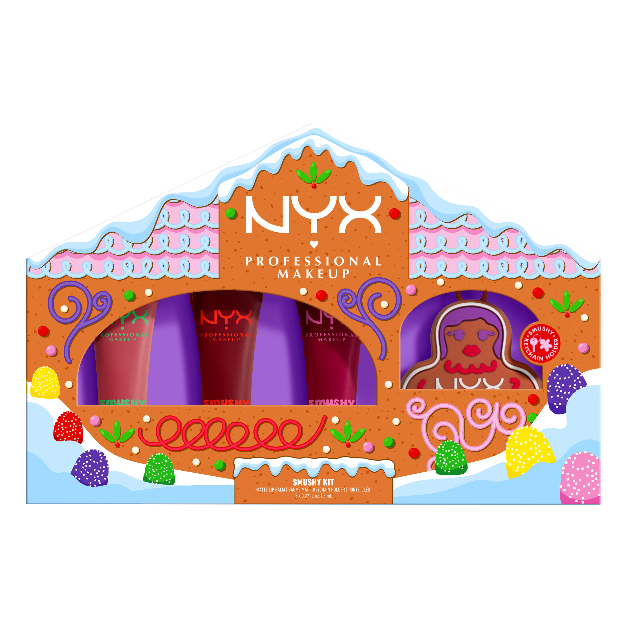 NYX PROFESSIONAL MAKEUP HOLIDAY SMUSHY KIT