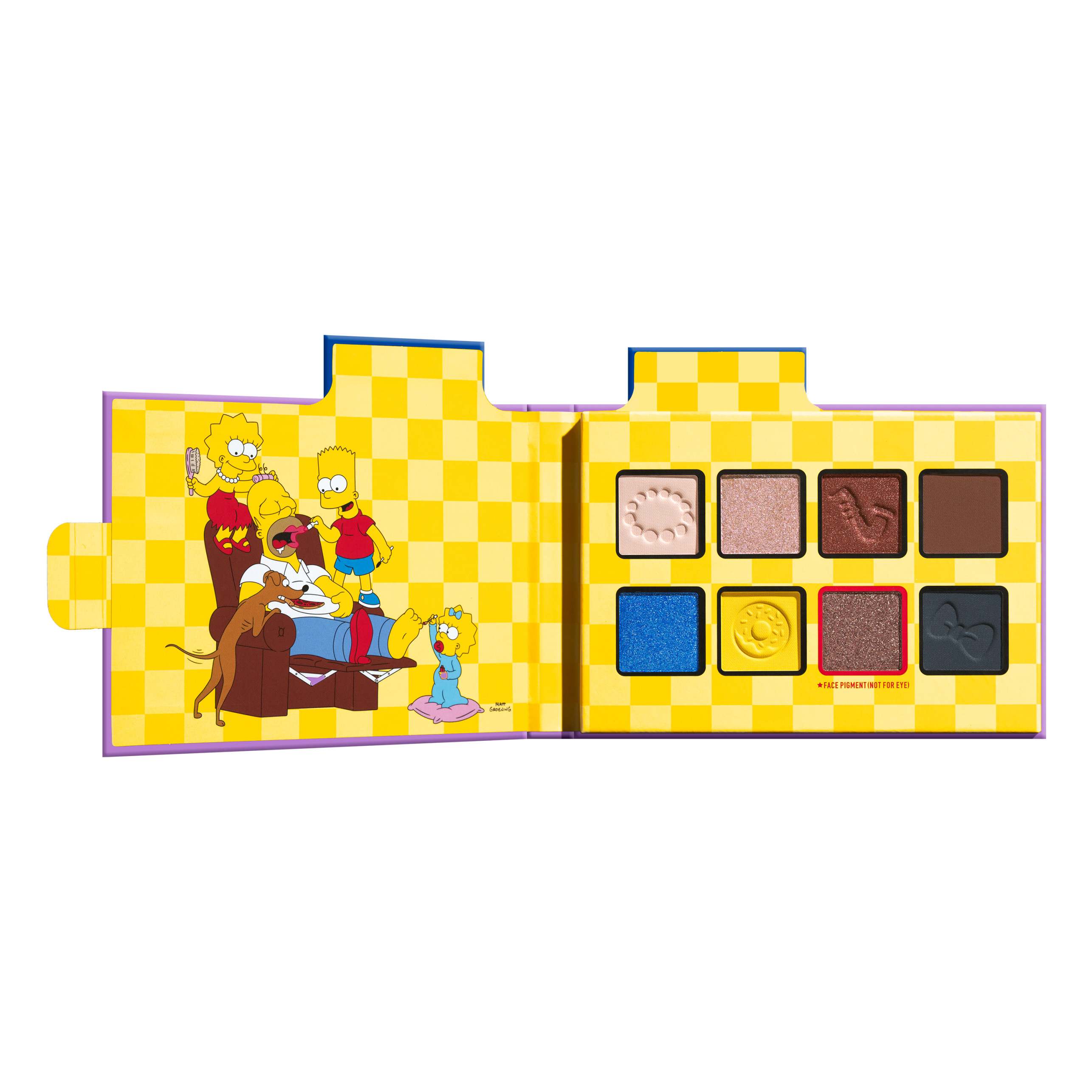 Nyx Professional Makeup Simpsons Family Palette 6 4Gr Multicolor
