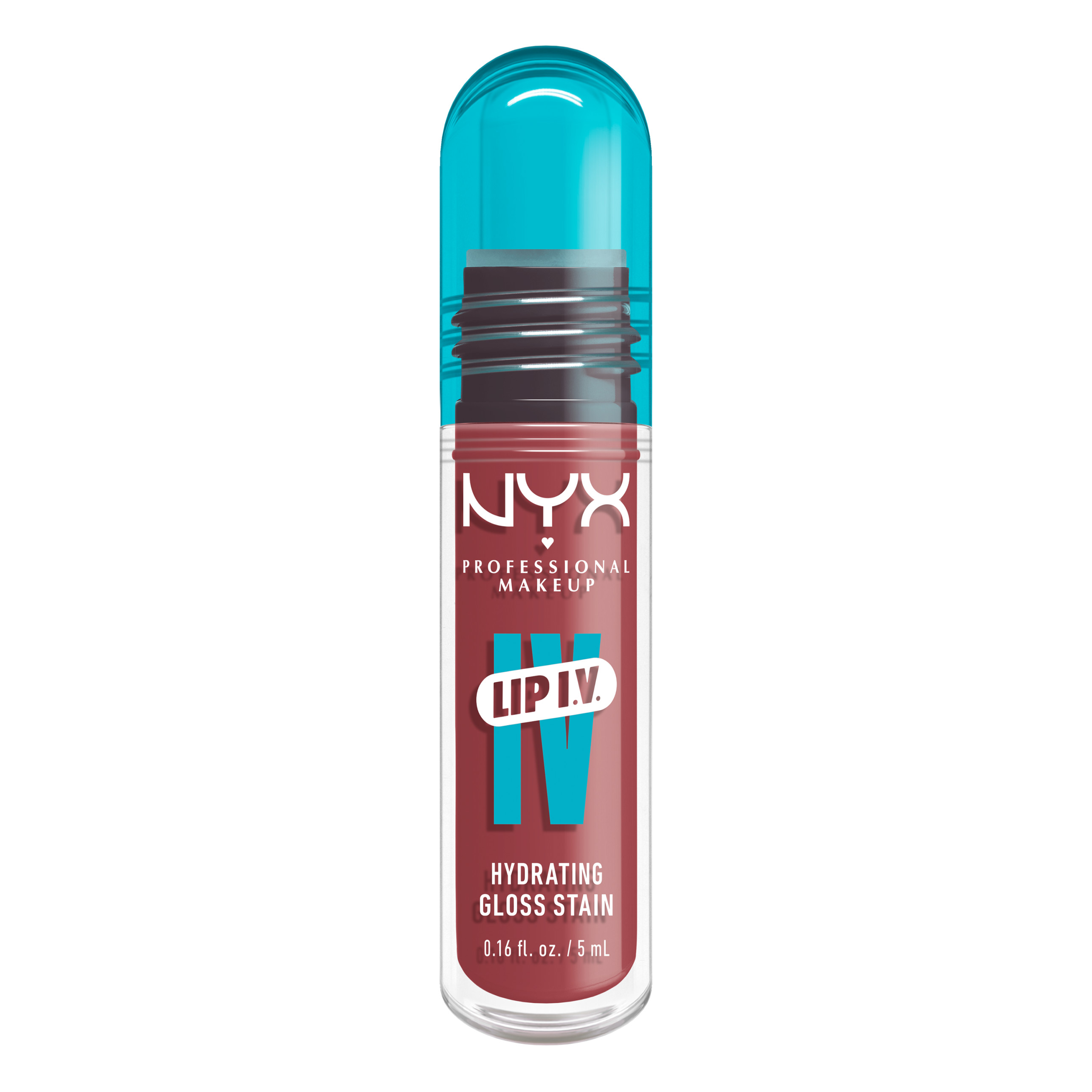 Nyx Professional Makeup Lip Iv Hydrating Gloss Stain 5Ml 17 Petal Pourin&Apos