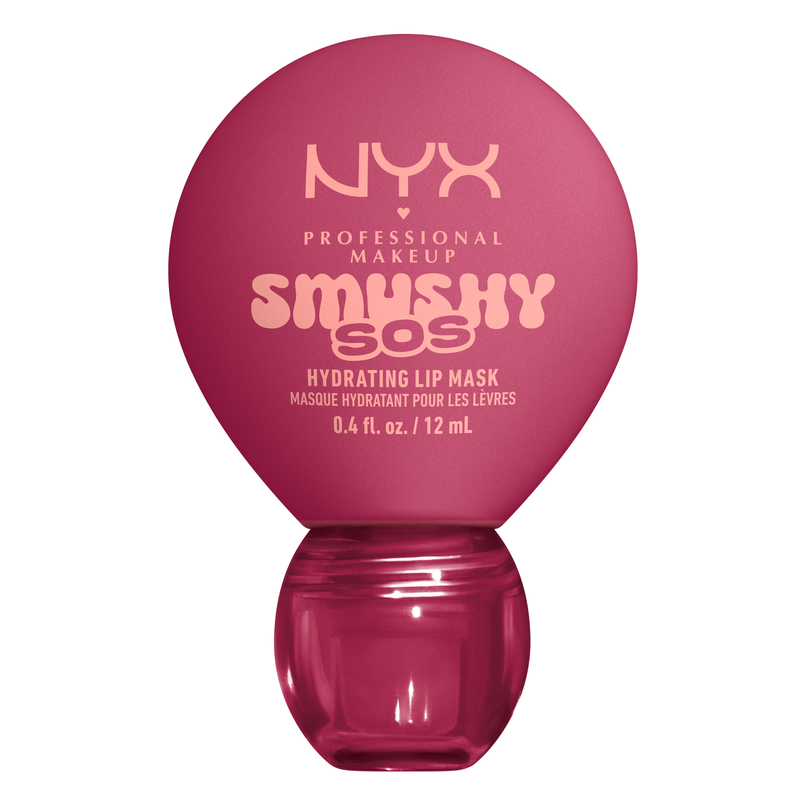 Nyx Professional Makeup Smushy Sos Ενυδατικη Μασκα Χειλιων 12Ml 06 Rose Reharge