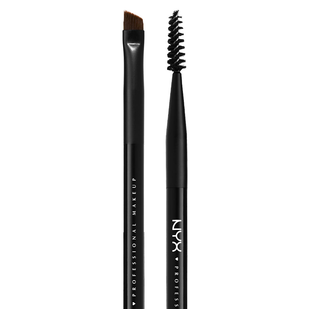 Nyx Professional Makeup Pro Dual Brow Brush Λευκό