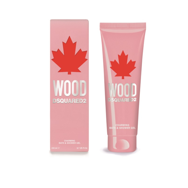 DSQUARED2 DSQUARED2 WOOD POUR FEMME CHARMING BATH & SHOWER GEL TUBE | 200ml
