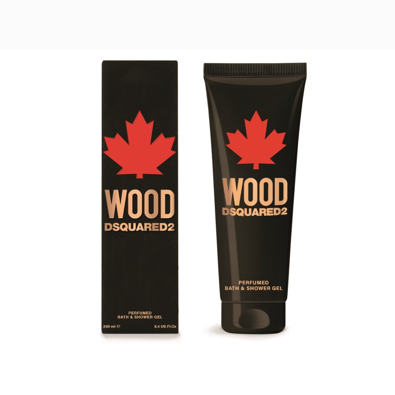 DSQUARED2 DSQUARED2 WOOD POUR HOMME PERFUMED BATH & SHOWER GEL TUBE | 250ml