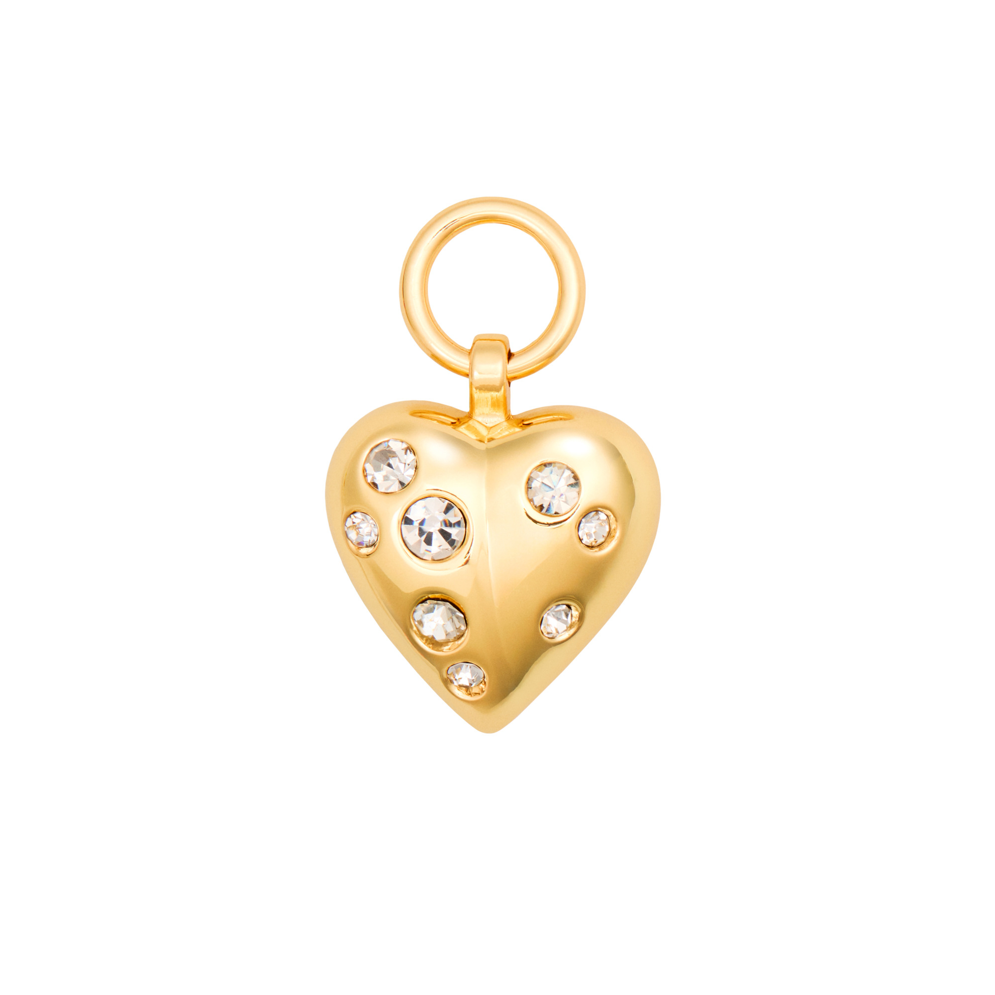 Carolina Herrera Heart Stud Charm