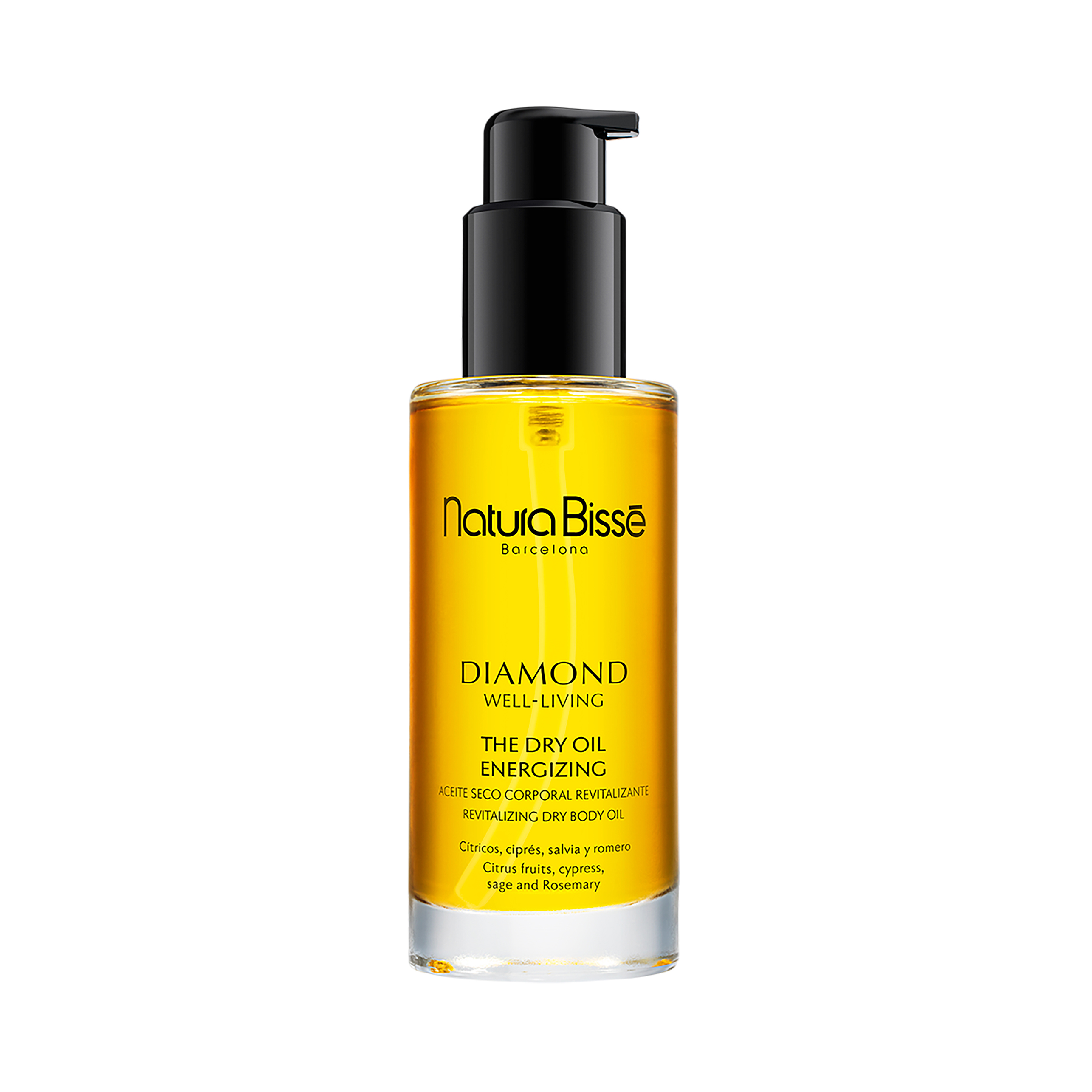 Natura Bissé Diamond Well-Living The Dry Oil Energizing Αναζωογονητικο Λαδι Σωματος με Εσπεριδοειδη 100Ml