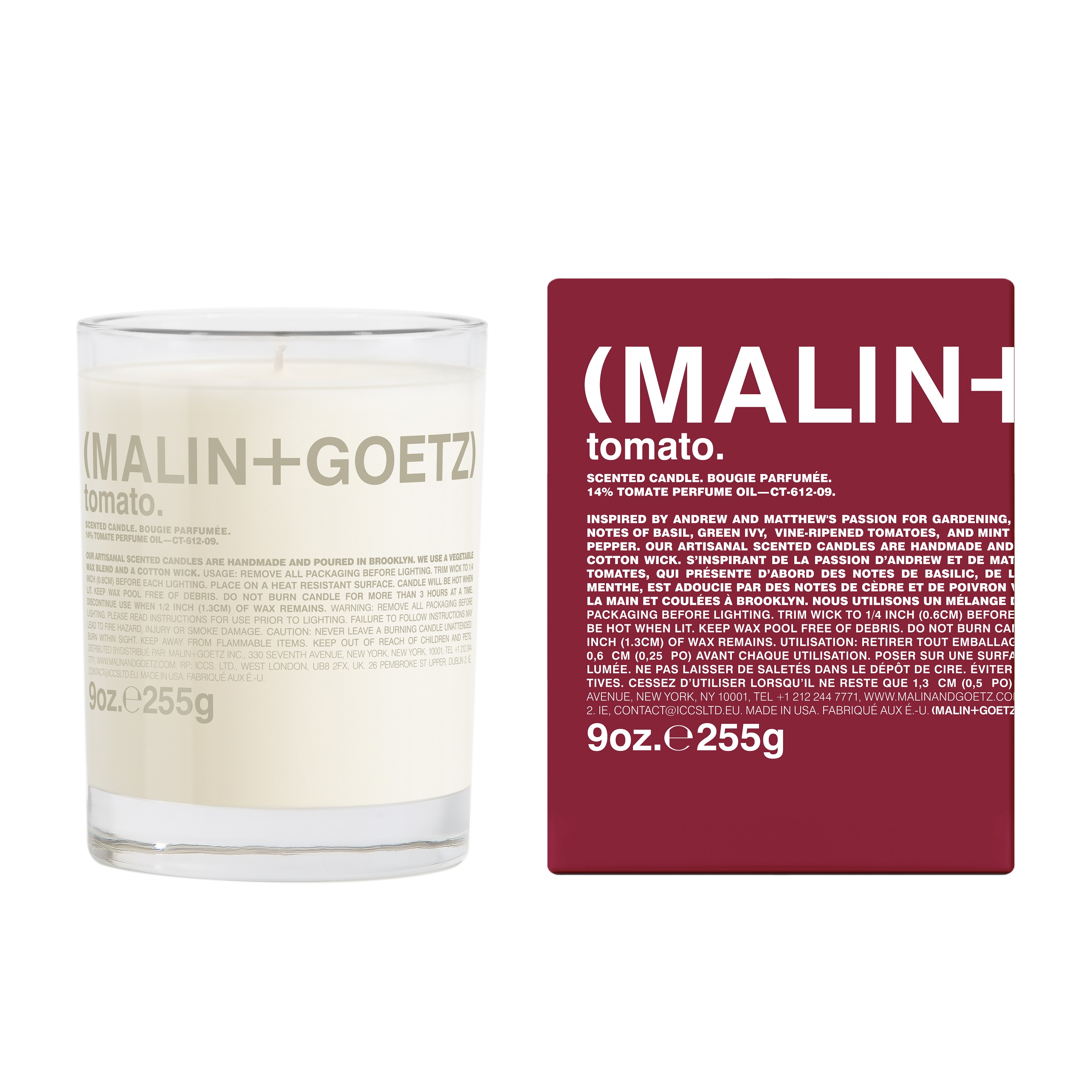 MALIN+GOETZ MALIN+GOETZ TOMATO CANDLE | 255gr