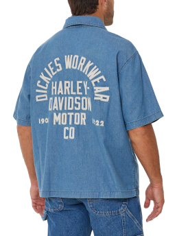 ΑΝΔΡΙΚΟ DENIM ΠΟΥΚΑΜΙΣΟ DICKIES X HD BOXY CHAMBRAY 2