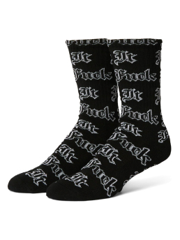 ΚΑΛΤΣΕΣ FUCK IT OLD ENGLISH SOCK 1