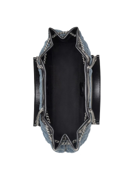 ΓΥΝΑΙΚΕΙΑ ΤΣΑΝΤΑ ΩΜΟΥ THE DENIM CHAIN SACK BAG 3