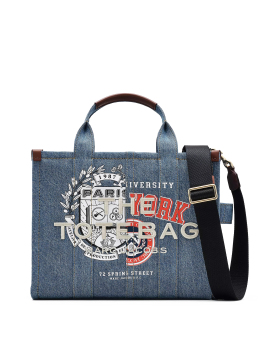 ΓΥΝΑΙΚΕΙΑ ΤΣΑΝΤΑ ΧΕΙΡΟΣ THE A.P.C. X MARC JACOBS DENIM MEDIUM TOTE BAG 0