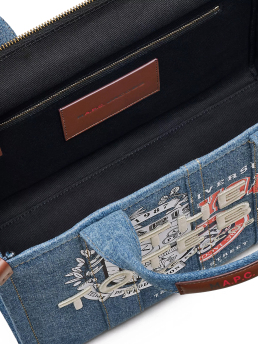ΓΥΝΑΙΚΕΙΑ ΤΣΑΝΤΑ ΧΕΙΡΟΣ THE A.P.C. X MARC JACOBS DENIM MEDIUM TOTE BAG 3