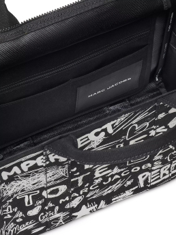 ΓΥΝΑΙΚΕΙΑ ΤΣΑΝΤΑ ΧΕΙΡΟΣ THE PUNK SCRIBBLE CANVAS MEDIUM TOTE BAG 2