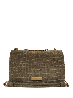 ΓΥΝΑΙΚΕΙΑ ΤΣΑΝΤΑ ΩΜΟΥ  THE SUEDE CROC SLIM DUAL 1