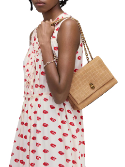 ΓΥΝΑΙΚΕΙΑ ΤΣΑΝΤΑ ΩΜΟΥ  THE SUEDE CROC SLIM DUAL 3