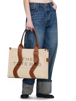 ΓΥΝΑΙΚΕΙΑ ΤΣΑΝΤΑ ΩΜΟΥ THE WAVY CANVAS LARGE TOTE BAG 3