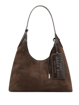 ΓΥΝΑΙΚΕΙΑ ΤΣΑΝΤΑ ΩΜΟΥ BELTED SACK BAG IN SUEDE 0