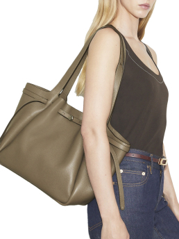 ΓΥΝΑΙΚΕΙΑ ΔΕΡΜΑΤΙΝΗ ΤΣΑΝΤΑ ΩΜΟΥ ROMY TOTE 3