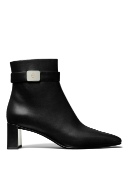 ΓΥΝΑΙΚΕΙΑ ΔΕΡΜΑΤΙΝΑ ΜΠΟΤΑΚΙΑ GEORGIA HEELED ANKLE 0