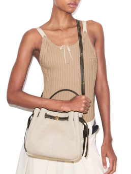ΓΥΝΑΙΚΕΙΑ ΤΣΑΝΤΑ ΧΕΙΡΟΣ ROMY CANVAS BUCKET BAG 3