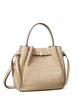 ΓΥΝΑΙΚΕΙΑ ΤΣΑΝΤΑ ΧΕΙΡΟΣ ROMY EMBOSSED CROC BUCKET BAG 1
