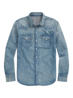 ΑΝΔΡΙΚΗ DENIM ΠΟΥΚΑΜΙΣΟ 0