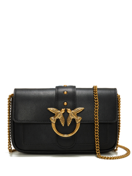 ΔΕΡΜΑΤΙΝΗ ΤΣΑΝΤΑ ΜΕ ΑΛΥΣΙΔΑ LOVE ICON POCKET 0