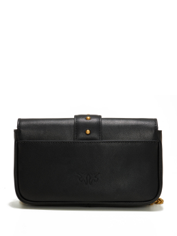 ΔΕΡΜΑΤΙΝΗ ΤΣΑΝΤΑ ΜΕ ΑΛΥΣΙΔΑ LOVE ICON POCKET 1