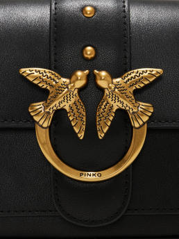 ΔΕΡΜΑΤΙΝΗ ΤΣΑΝΤΑ ΜΕ ΑΛΥΣΙΔΑ LOVE ICON POCKET 3