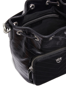 ΓΥΝΑΙΚΕΙΑ ΔΕΡΜΑΤΙΝΗ ΤΣΑΝΤΑ BUCKET CARGO 6