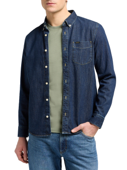 ΑΝΔΡΙΚΟ ΠΟΥΚΑΜΙΣΟ BUTTON DOWN DENIM 1