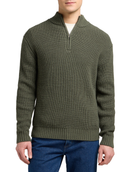 ΑΝΔΡΙΚΟ ΠΟΥΛΟΒΕΡ HALF ZIP KNIT 1