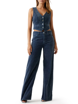 ΓΥΝΑΙΚΕΙΟ DENIM ΓΙΛΕΚΟ  1