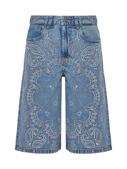 ΓΥΝΑΙΚΕΙΑ DENIM ΒΕΡΜΟΥΔΑ ΜΕ ΚΕΝΤΗΜΑΤΑ 0