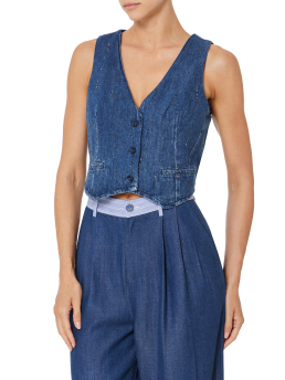 ΓΥΝΑΙΚΕΙΟ DENIM ΓΙΛΕΚΟ 1