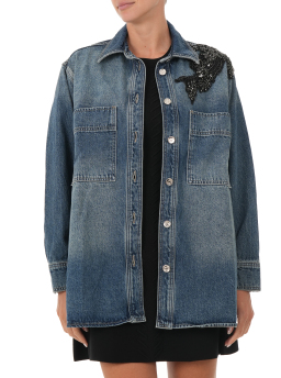 ΓΥΝΑΙΚΕΙΟ DENIM OVERSHIRT 1