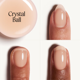 GLASS NAIL 25 CRYSTAL BALL 8