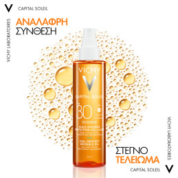 CAPITAL SOLEIL CELL PROTECT ΑΟΡΑΤΟ ΛΑΔΙ SPF30 1