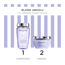 BLOND ABSOLU ΣΕΤ ΠΕΡΙΠΟΙΗΣΗΣ ΓΙΑ ΞΑΝΟΙΓΜΕΝΑ ΜΑΛΛΙΑ 2