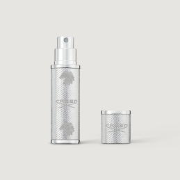 REFILLABLE TRAVEL PERFUME ATOMISER SILVER 2