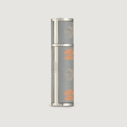 REFILLABLE TRAVEL PERFUME ATOMISER GREY 3