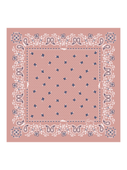 ΓΥΝΑΙΚΕΙΟ ΦΟΥΛΑΡΙ FRENCH BANDANA SILK SCARF 50 0