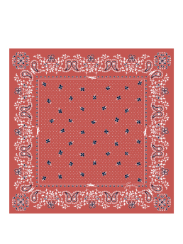 ΓΥΝΑΙΚΕΙΟ ΦΟΥΛΑΡΙ FRENCH BANDANA SILK SCARF 50 0