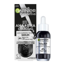 PURE ACTIVE AHA+ BHA CHARCOAL ANTI IMPERFECTION SERUM 0