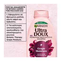BOTANIC ΤHERAPY GRAPE MOISTURE ΣΑΜΠΟΥΑΝ  7