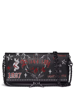 ΓΥΝΑΙΚΕΙΟ ΔΕΡΜΑΤΙΝΟ CLUTCH ROCK PUNK 0