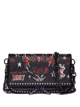 ΓΥΝΑΙΚΕΙΟ ΔΕΡΜΑΤΙΝΟ CLUTCH ROCK PUNK 0