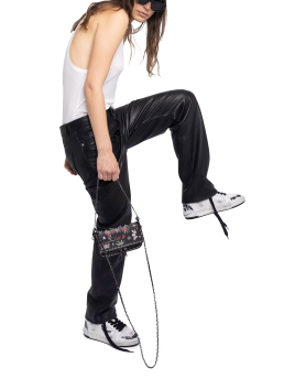 ΓΥΝΑΙΚΕΙΟ ΔΕΡΜΑΤΙΝΟ CLUTCH ROCK PUNK 4