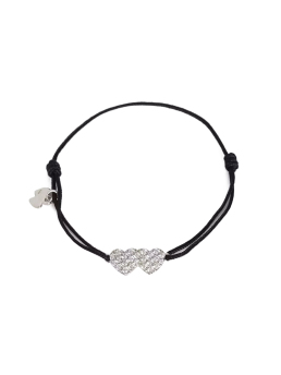 ΓΥΝΑΙΚΕΙΟ ΒΡΑΧΙΟΛΙ LINK HEART STRASS 0