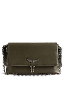 ΓΥΝΑΙΚΕΙΑ ΔΕΡΜΑΤΙΝΗ ΤΣΑΝΤΑ ΩΜΟΥ ROCKY II  0