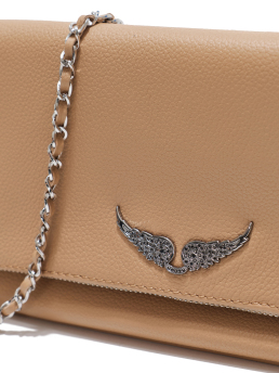 ΓΥΝΑΙΚΕΙΟ ΔΕΡΜΑΤΙΝΟ CLUTCH ROCK 3